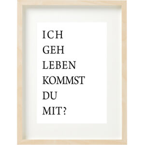 Poster Geschenkidee