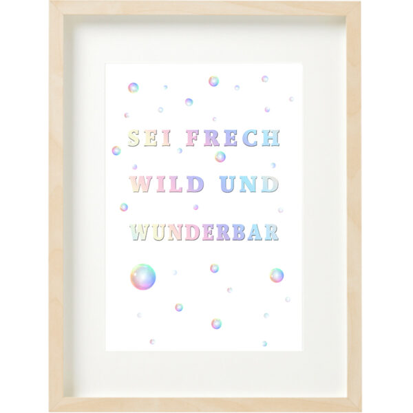 Poster Geschenk