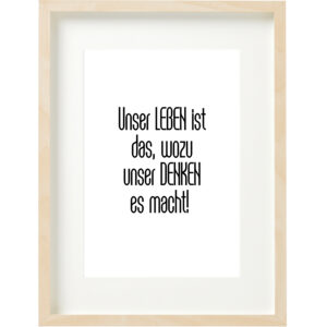 Poster Geschenk